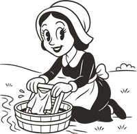 Stain free... easily washes out even on a cold "washboard" cycle.